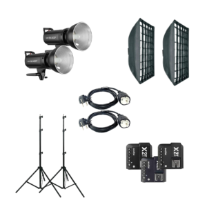 Godox SK400 II Package 2 (Lightstand , Softbox, Trigger Universal)
