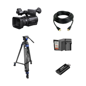 Sony NX100 Package Standar Live Streaming+Tripod+Kabel HDMI+Acc (Memory, Battery, Charger)