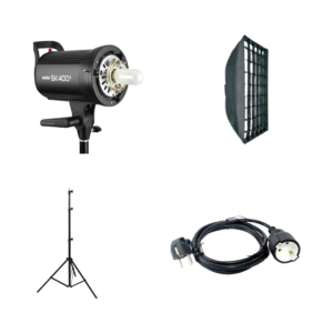 Godox SK400 II Package 1 (Lightstand, Softbox)