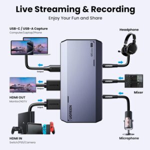 Capture Card HDMI 4K 60Hz (UGREEN)