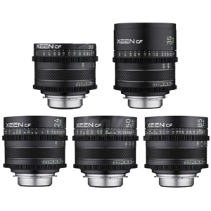 Xeen CF (16, 24, 35, 50, dan 85mm) T1.5 Cinema Lens for E-Mount