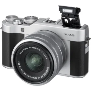 FUJIFILM X-A5 Mirrorless Digital Camera with 15-45mm Lens (Silver)1 FUJIFILM X-A5 KIT